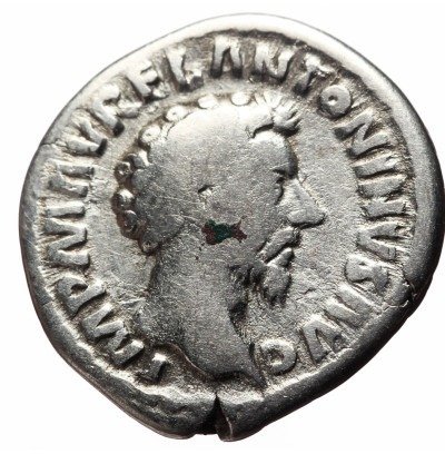 Romarriket Marcus Aurelius (AD 161-180) Denarius  (Ingen mindstepris)