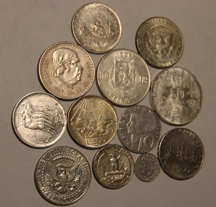 Verden. Collection of coins 1919 / 1970  (Ingen mindstepris)