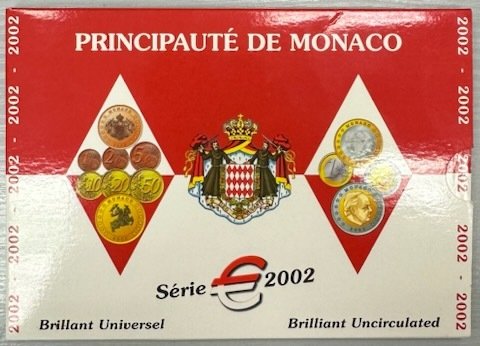 Monaco Year Set (FDC) 2002  (Ingen mindstepris)