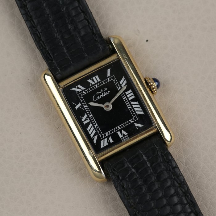 Cartier - Tank Must de Cartier - 3093 - Kvinder - 1980-1989