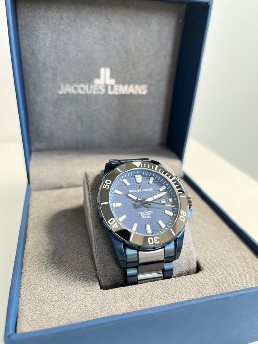 Jacques Lemans - Limited Edition -  Hybromatic - 1-2222B - Mænd - 2011-nu