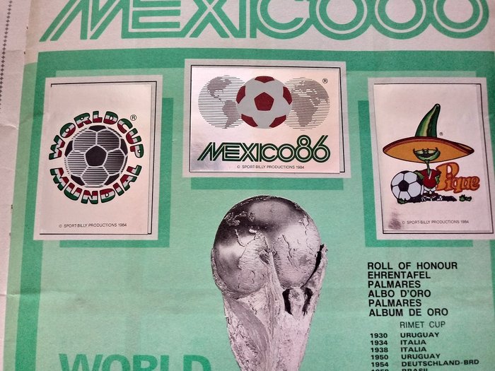 Panini - World Cup Mexico 86 - Complete Album