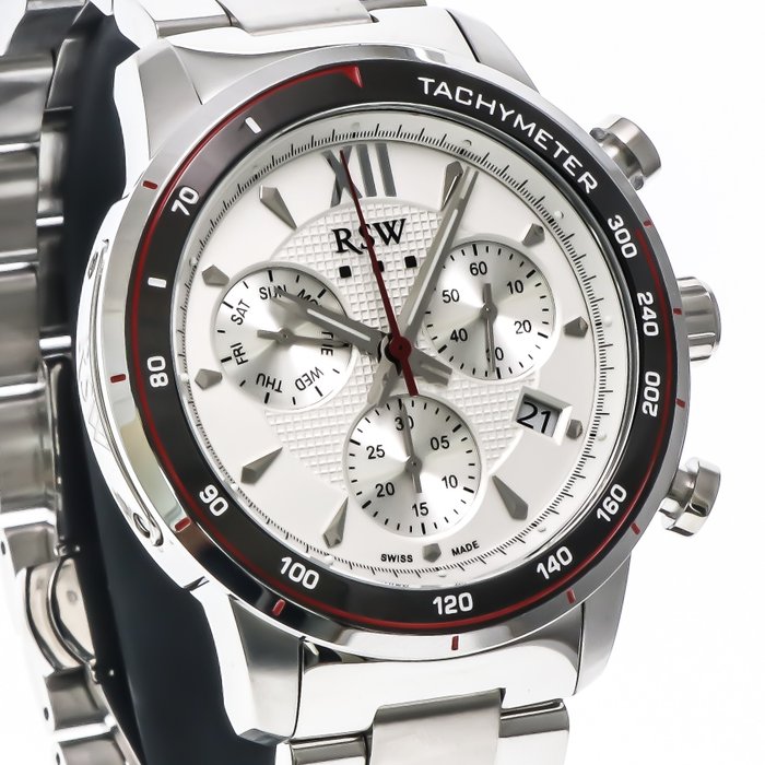 RSW - Swiss Chronograph - RSWC109-SS-1 - Ingen mindstepris - Mænd - 2011-nu