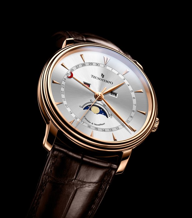 Tecnotempo - Calendar  Moon Phase - 40mm - TT.CMP.GR - Ingen mindstepris - Mænd - 2011-nu