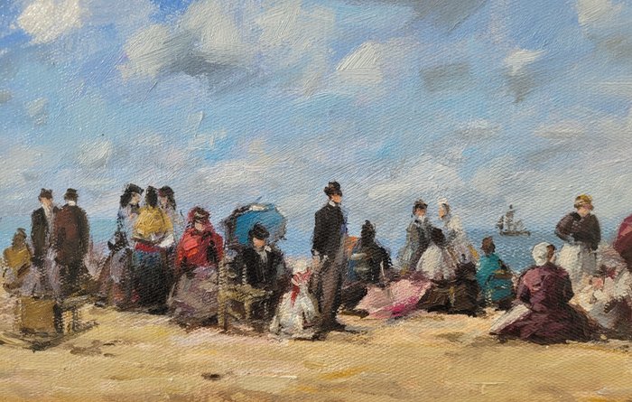 Camille Rousseau (1949) - Trouville ~ Plage Normande