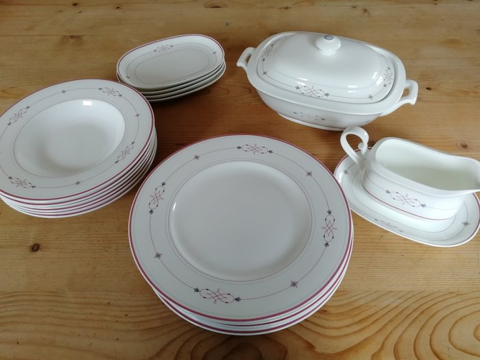 Villeroy  Boch - Villeroy  Boch Heinrich - Bordservice (19) - Aragon - Bone China Porzellan