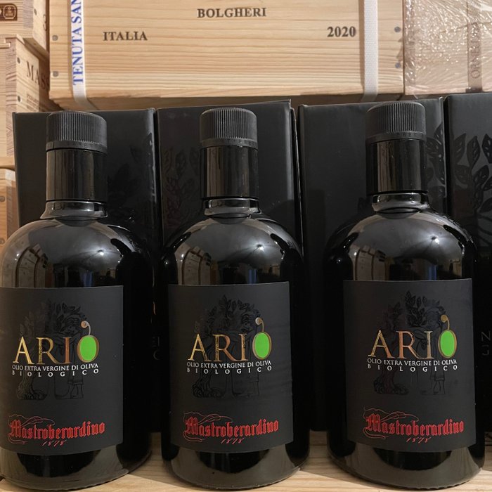 Mastroberardino "Ariò" Olio EVO Biologico 2023/2024 - Ekstra jomfruolivenolie - 6 - 500 ml