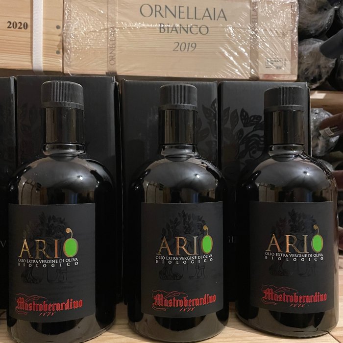 Mastroberardino "Ariò" Olio EVO Biologico 2023/2024 - Ekstra jomfruolivenolie - 6 - 500 ml