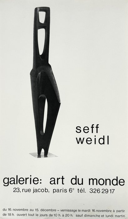 Seff Weidl - Forme Libre - 1970‹erne