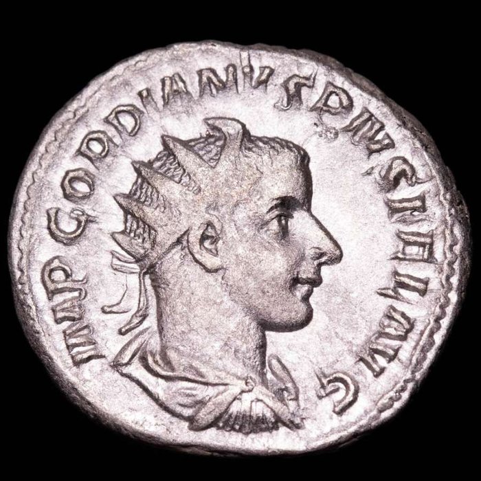 Romarriket. Gordian III (AD 238-244). Antoninianus Minted in Rome. AETERNITATI AVG  (Ingen mindstepris)