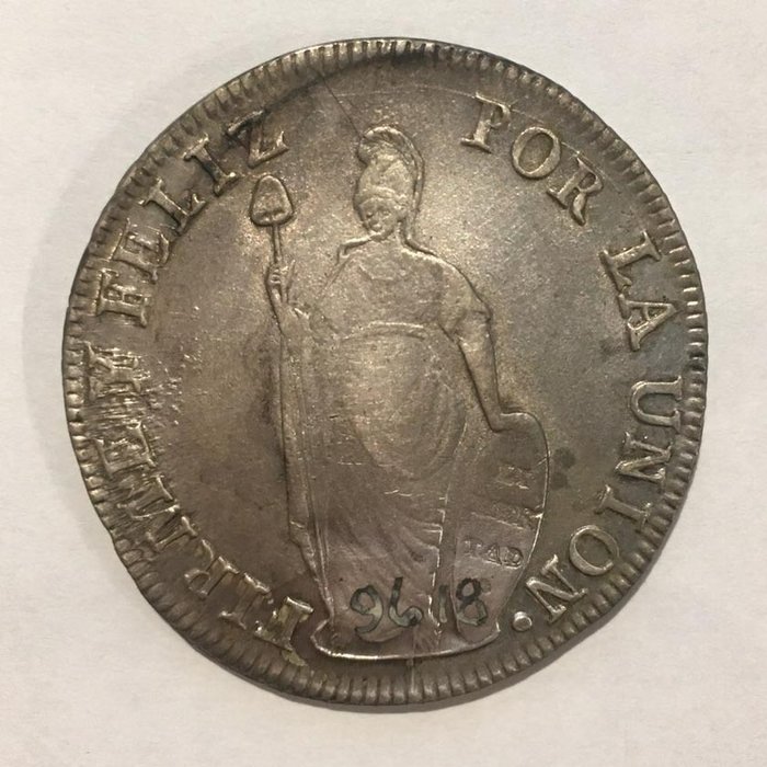 Peru 8 Reales 1838