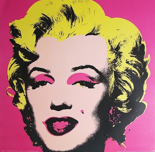 Andy Warhol (after) - Marilyn Monroe (pink)