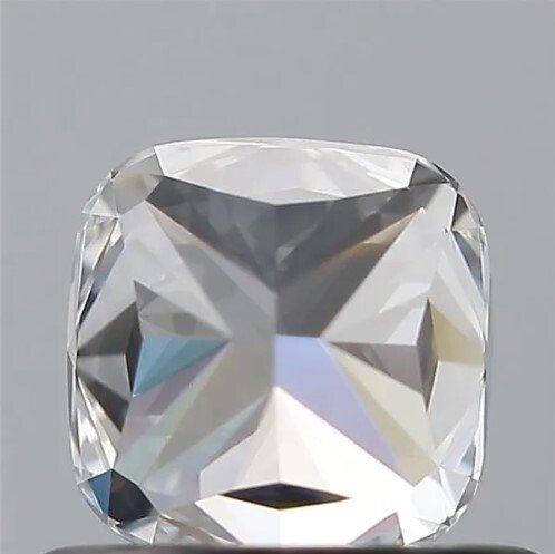 1 pcs Diamant  (Natur)  - 0.55 ct - Pude - E - IF - Gemological Institute of America (GIA)