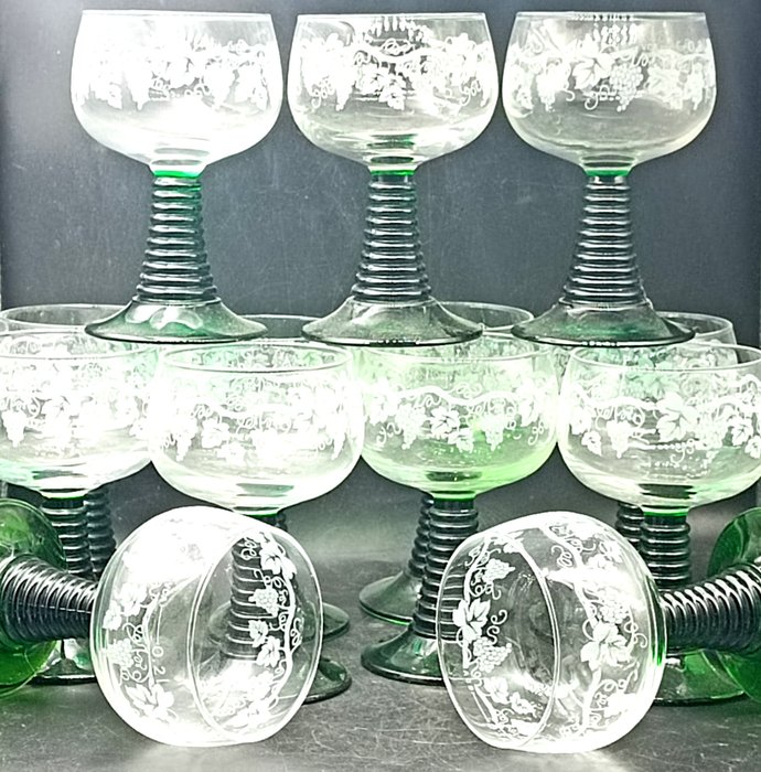 VCA  Verre et Cristal d'Arques - Vinglas (13) - roemer Alsace - Glas - Rømer