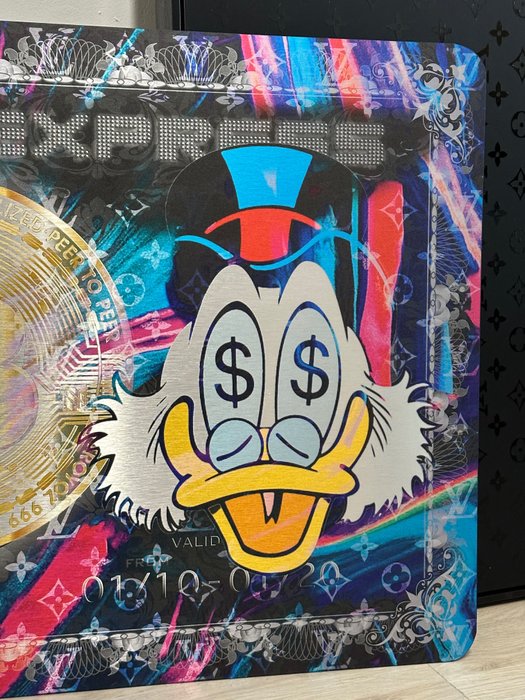 Daluxe Art - 1999 - LV Scrooge MCduck AMEX