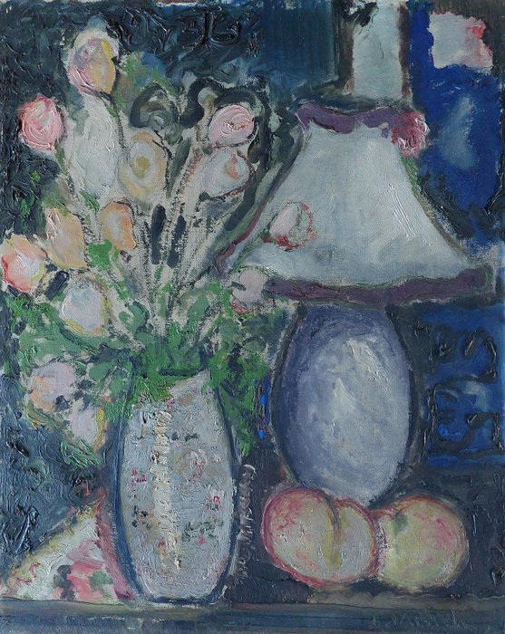 Bosco Tatitch XX century - Bouquet des fleurs et fruit