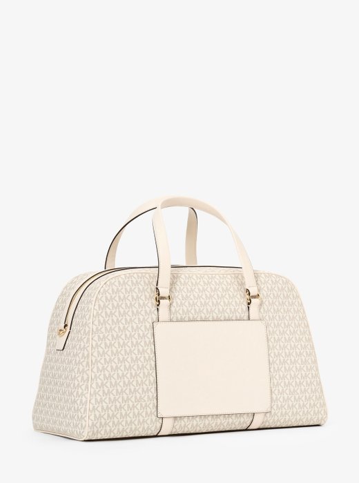 Michael Kors - Michael Kors Jet Set Travel XL Weekender LT Cream Multi - Håndtaske