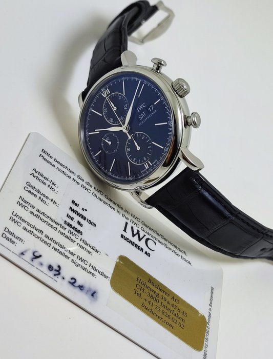 IWC - Portofino Chronograph - IW391008 - Mænd - 2011-nu