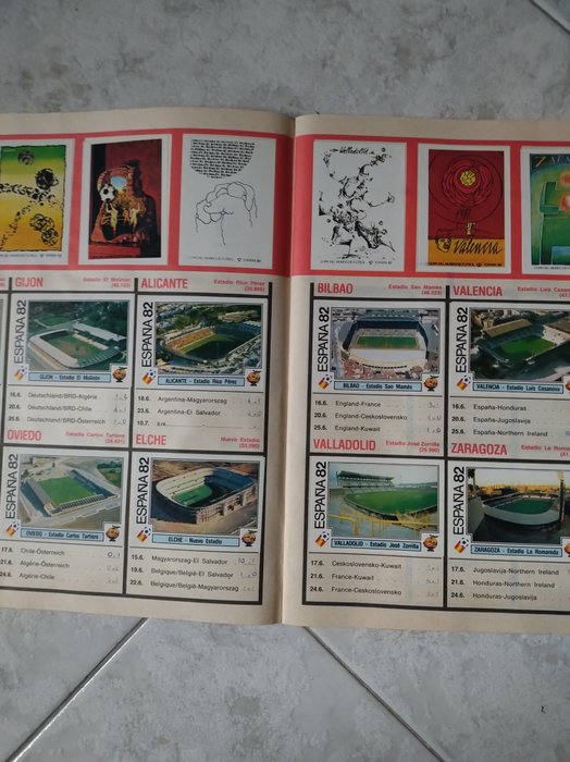 Panini - España 82 World Cup - Italian edition - 1 Complete Album