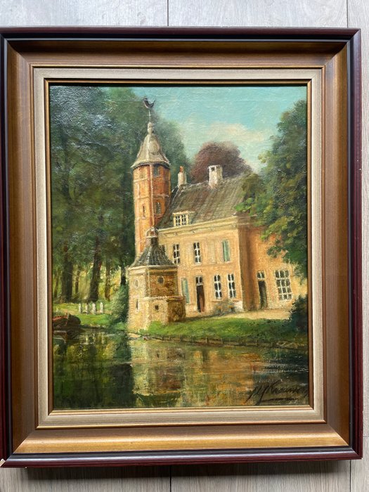 Hollandse school (XX) - Kasteel S Gravenhage