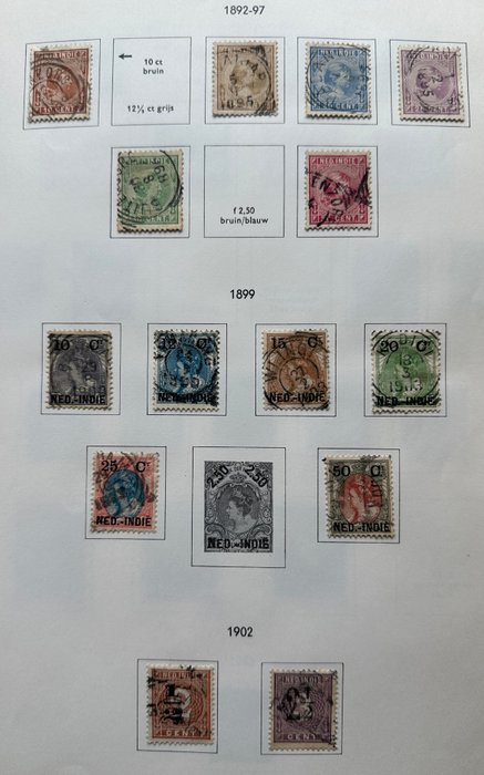 Holland Oversøisk 1870/1975 - Samling i et Holland Album