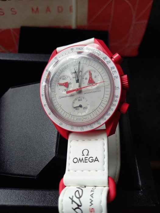 Omega x Swatch - MoonSwatch - Mission to Mars - Ingen mindstepris - Mænd - 2011-nu