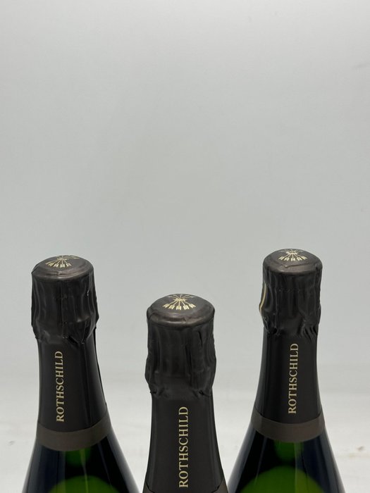 Barons de Rothschild, Brut Nature - Champagne Brut Nature - 3 Flasker (0,75 L)