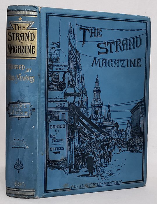 Arthur Conan Doyle - The Strand Magazine Vol. 9 (Contains “The Exploits of Brigadier Gerard” by Doyle) - 1895