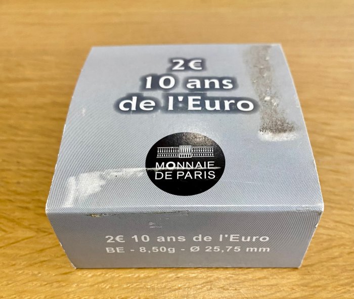 Frankrig. 2 Euro 2012 "10 Ans de l’Euro" Proof  (Ingen mindstepris)