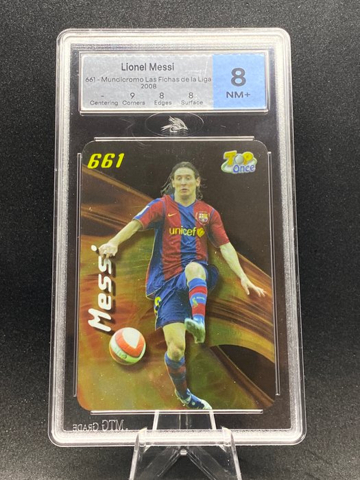 2007 - Mundicromo - Las Fichas de La Liga - Lionel Messi - #661 - 1 Graded card - MTG 8