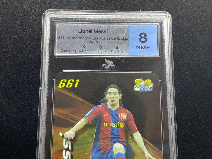 2007 - Mundicromo - Las Fichas de La Liga - Lionel Messi - #661 - 1 Graded card - MTG 8