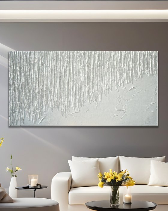 AngelArt - Textured White Flow