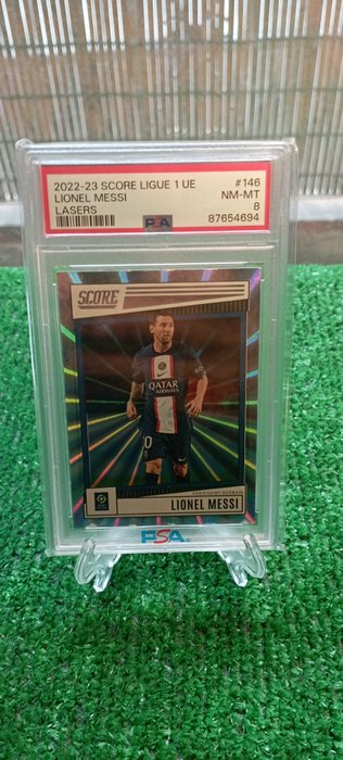 2021/22  22/23 Topps, Panini Lionel Messi PSA 8 - 3 Graded card