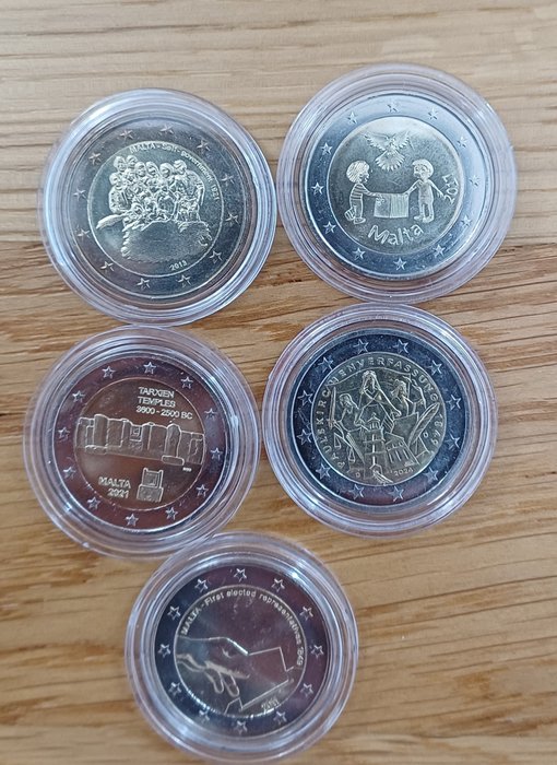 Europa Euro Various Years (97 coins)