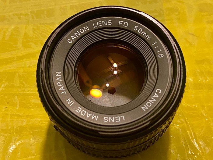 Canon New FD 50mm f 1,8 Prime objektiv