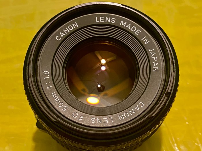 Canon New FD 50mm f 1,8 Prime objektiv