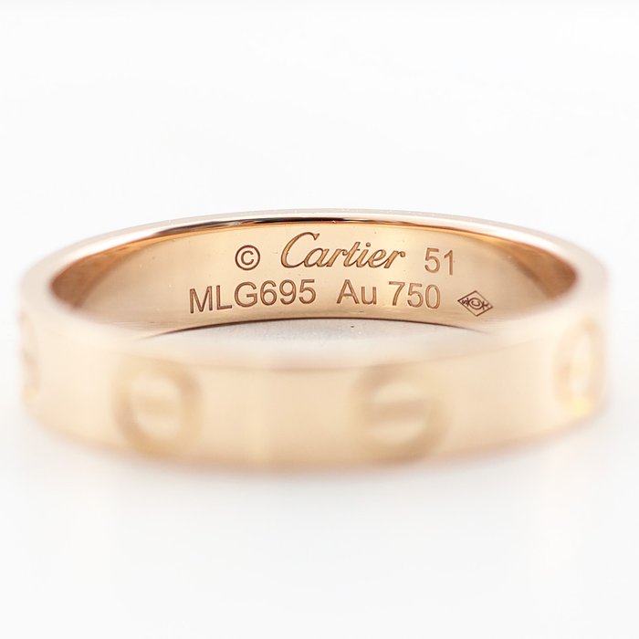 Cartier - Ring - Love wedding band ring - 18 kraat Rosaguld