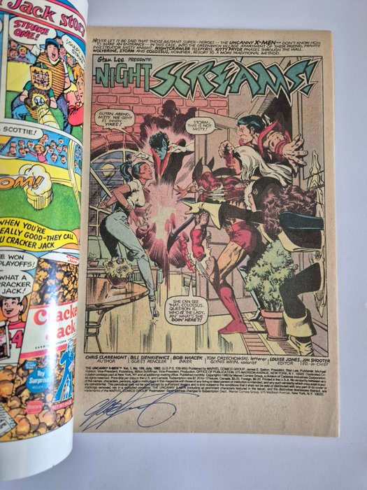 Uncanny X-Men 159, 161 - 175 - Uncanny X-Men - partially signed - 16 Comic - Første udgave - 1982/1983