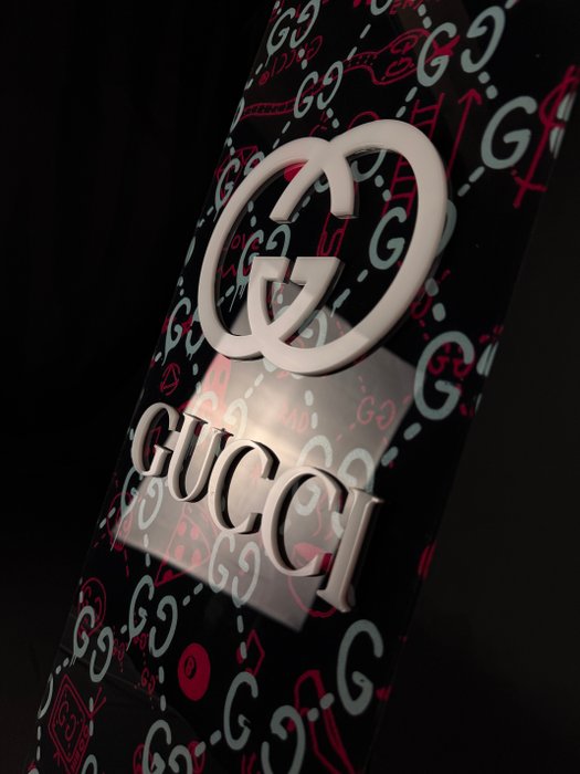 Mike Blackarts - LUXURY GUCCI  - Skateboard artwork