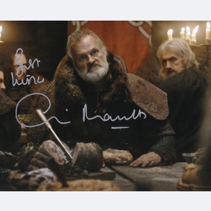 Game of Thrones - Signed by Clive Mantle (Lord Greatjon Umber)