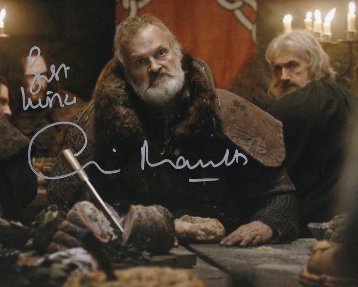 Game of Thrones - Signed by Clive Mantle (Lord Greatjon Umber)