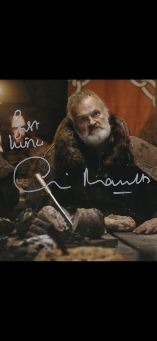 Game of Thrones - Signed by Clive Mantle (Lord Greatjon Umber)