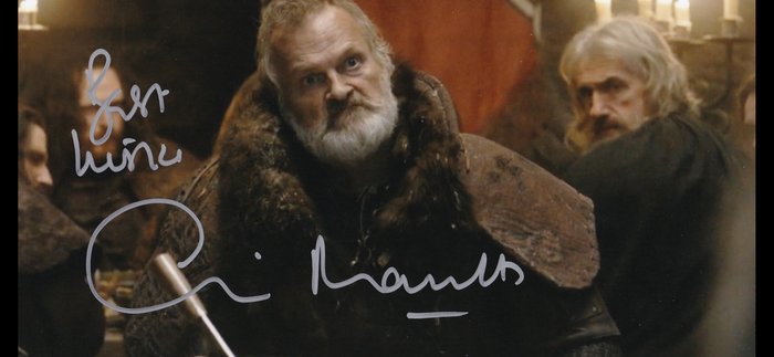 Game of Thrones - Signed by Clive Mantle (Lord Greatjon Umber)