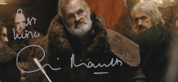 Game of Thrones - Signed by Clive Mantle (Lord Greatjon Umber)