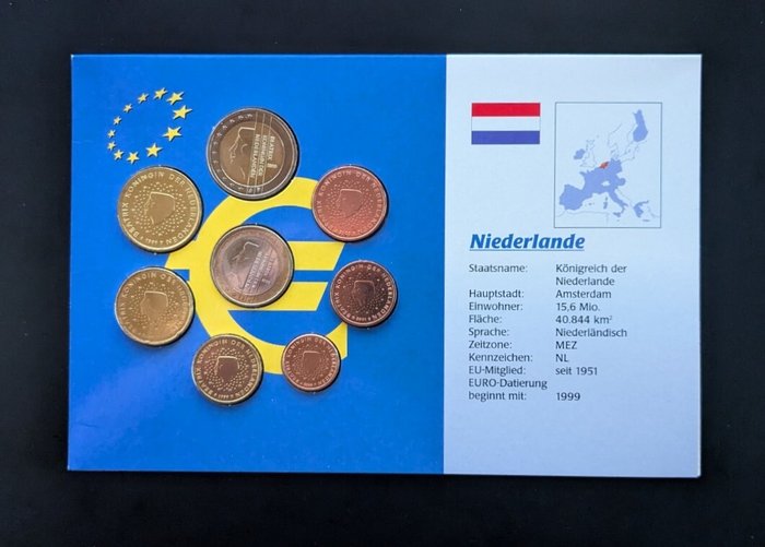 Europa. Series 1 Cent - 2 Euro 1999/2002 (12 series)  (Ingen mindstepris)