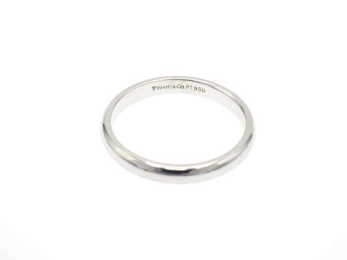 Ingen mindstepris - Tiffany  Co. - Ring - Tiffany Forever Wedding Band Ring Platin