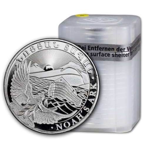 Armenien 20 x 1 oz 2024 500 Drams Noah's Ark Silver Coin BU in Tube