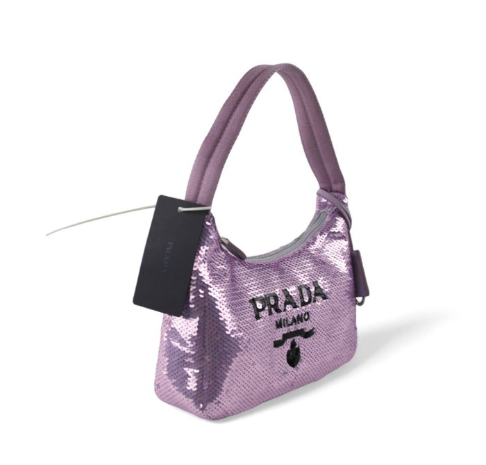 Prada - Re-Edition 2000 Paillettes - Skuldertaske