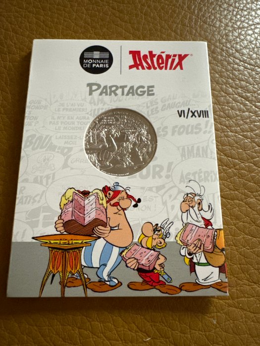 Frankrig. 10 Euro 2022 Asterix und Obelix - Partage  (Ingen mindstepris)