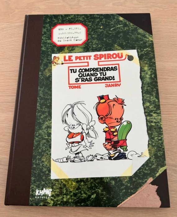 Le Petit Spirou T10 - Tu comprendras quand tu seras grand + suppléments + dédicace - C - 1 Album - Begrænset udgave - 2002